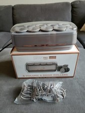 INFINITIPRO BY CONAIR Hot Roller Set Luxe series 8 Volume  Shine Rollers