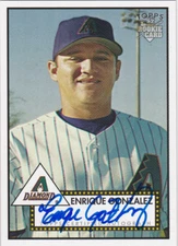 2006 Topps '52 Signatures #EG Enrique Gonzalez J Auto - NM