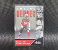 Shaquil Barrett Unsung Heroes 2020 Panini Absolute Football #UH-SB Card Tampa