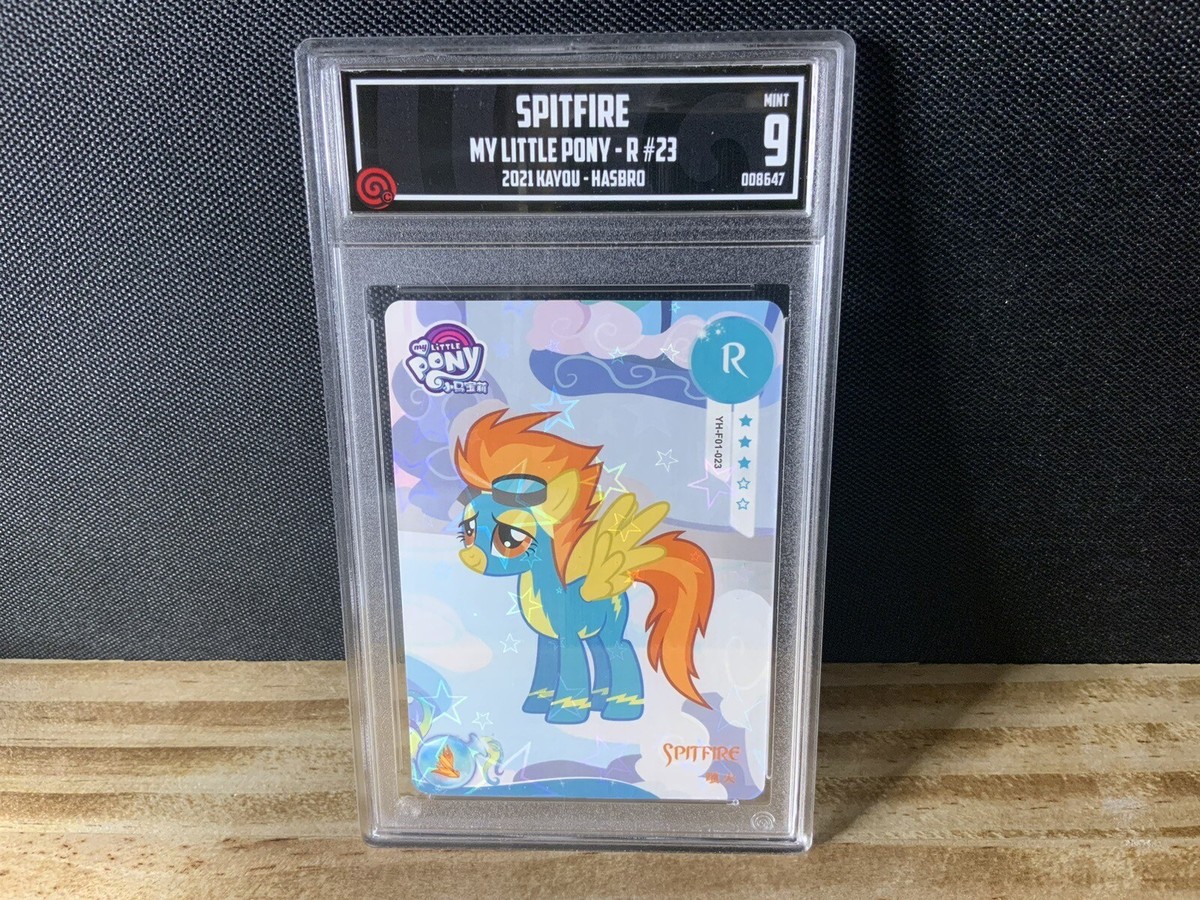 Spitfire F01-023 my little pony kayou trading card R rare mlp TCCG 9 Mint
