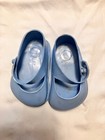 OLD Doll Shoes Blue No 5 vinyl Fairyland Prod possibly fits 24” - 25” 50’s dolls — photo 3