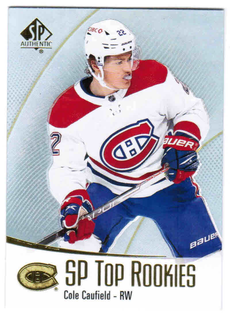 21/22 2021 SP AUTHENTIC HOCKEY TOP ROOKIES INSERT CARDS TR-XX U