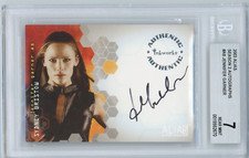 Jennifer Garner 2003 Inkworks Alias Season 2 Autograph A8 BGS Authentic Miscut