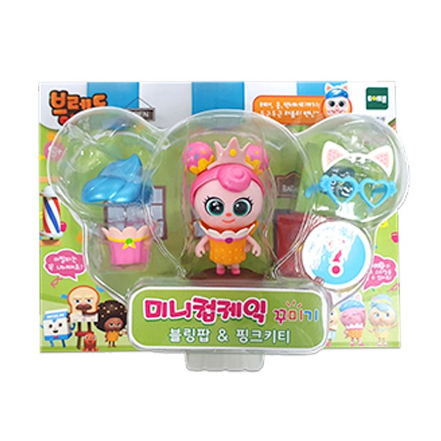 BREAD BARBER SHOP Mini Cupcake Friends Style Decorating Toy Korean