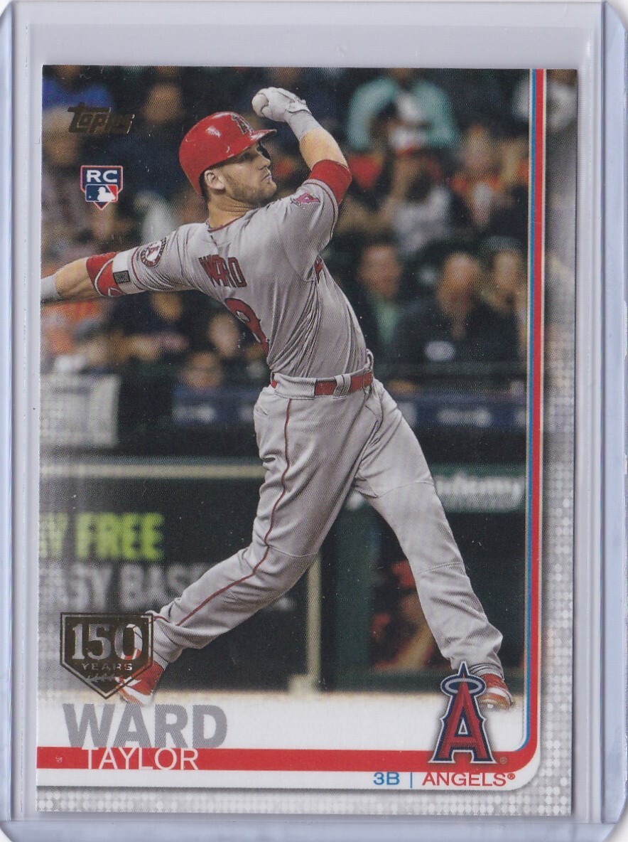 2019 Topps 150th Anniversary Rookie Taylor Ward Angels #588