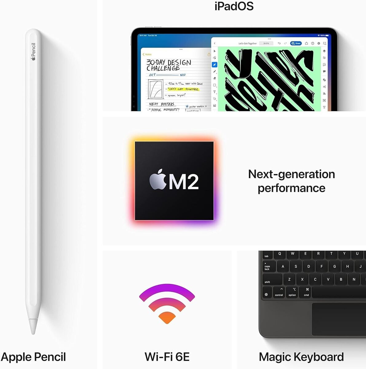 Apple iPad Pro 12.9-inch (6th generation) A2436 128 GB, Wi Apple iPad Pro 12.9-inch (6th generation) A2436 128 GB, Wi