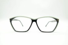 Vintage Puma AP 2 Black Green Square Glasses Eyeglass Frame