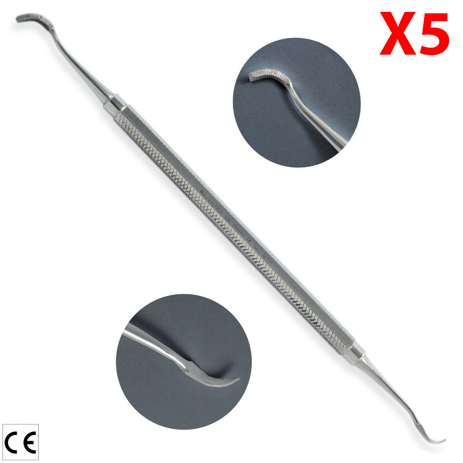 MEDENTRA® Orthodontic Band Pusher Dentist Seater Scaler Medical Lab