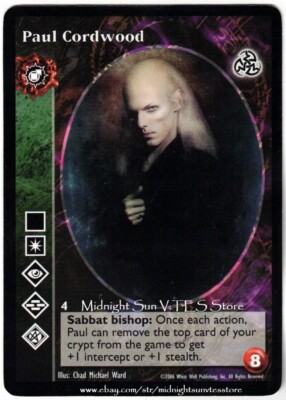 Paul Cordwood Tremere Antitribu Third Edition V:TES VTES Vampire CCG
