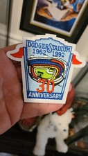 Los Angeles Dodgers 1962 - 1992 30th Anniversary Dodger Stadium Patch for Jersey