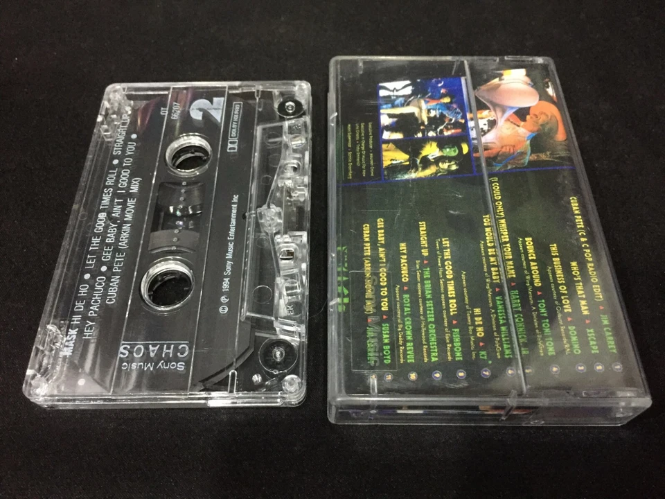 The Mask Music From The Motion Picture Soundtrack Cassette Tape Sony Music 1994 - Image 2 of 3
