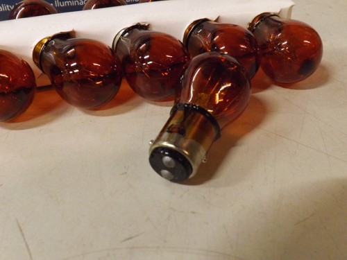 EIKO Miniature Lamps 1034 Amber Box of 10 - Picture 2 of 6