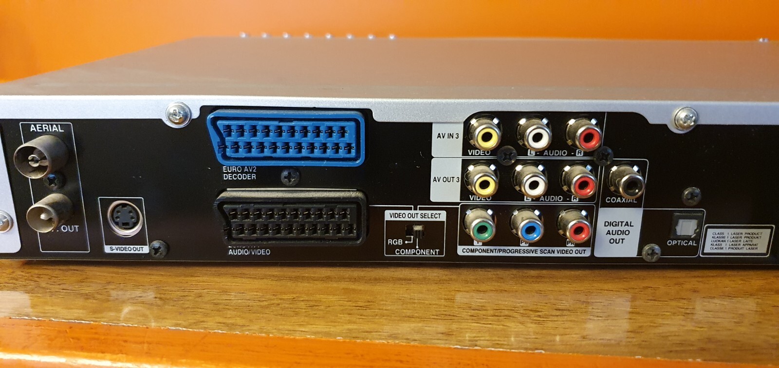 LG DVD HDD Recorder RH177 DVD R Double Layer Silver W/ REMOTE eBay