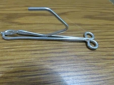 (22) Vintage 3" Slip-On Steel Drapery Curtain Hooks 1" Drop Pinch Pleat Drape