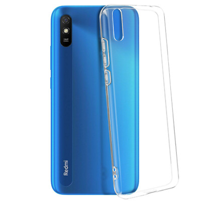 COVER CASE FOR XIAOMI REDMI 9A SILICONE TPU CLEAR ULTRA SLIM