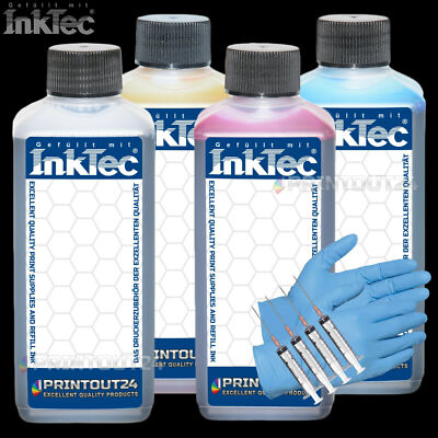 4 X 100Ml InkTec  Ink For Canon Pixma G4000 G4100 G4400 G4500 G4800 G4900
