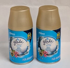 Glade 2 Automatic Spray Refill AQUA WAVES 6.2oz Air Freshener