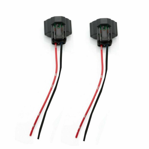 2Pcs H11 H8 Female Connector Adapter Harness Wiring Socket Plug Fog Light DRL - Picture 13 of 13