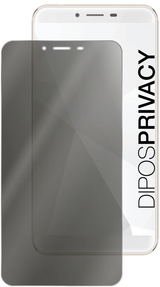 Protector Pantalla para Oukitel K6000 Plus (vertical) 2x Protección Antiespía Foto 2 de 4