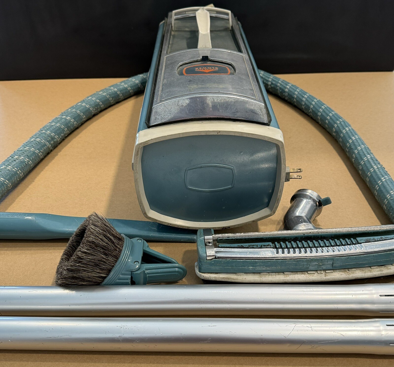 Electrolux Canister Vacuum Cleaner Model 1205 With Accessories Tested