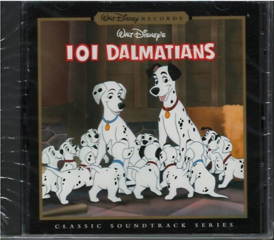 Walt Disney 101 Dalmatians CD 1998 Classic Soundtrack Series New & Sealed!