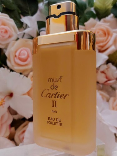 Cartier MUST II 2 DE CARTIER 3.3oz 100ml.Eau de Toilette,full | eBay