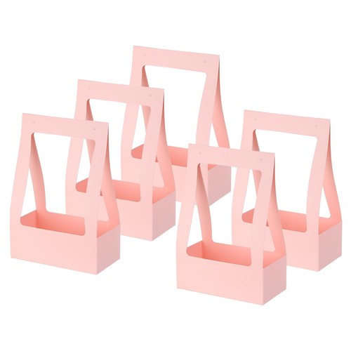 Flower Gift Bags for Bouquet 5 Pack Waterproof Flower Bouquet Wrapping Tote B...