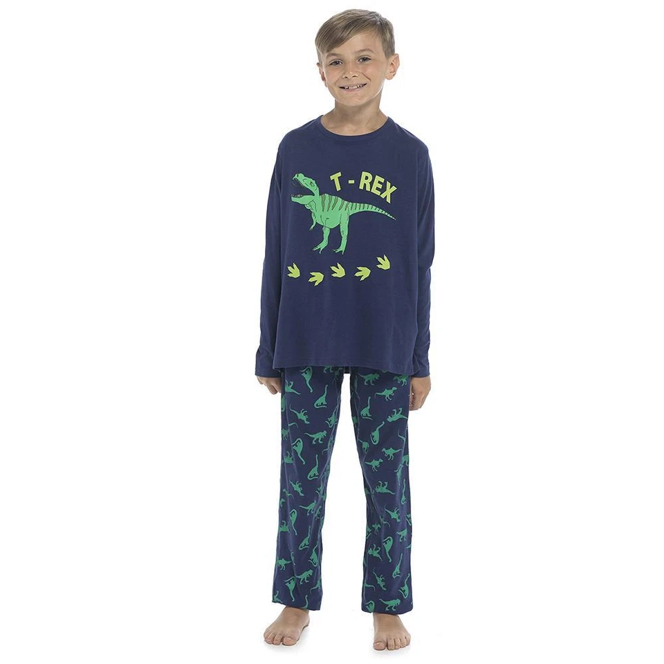 A2Z 4 KIDS® Kinder Jungen T Rex Schlafanzug Kinder 2-teilig bequem Loungewear PJS Set 3-12 Jahre