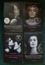 CASSANDRA CLARE - SHADOWHUNTERS - LOTTO 4 LIBRI BESTSELLERS MONDADORI 