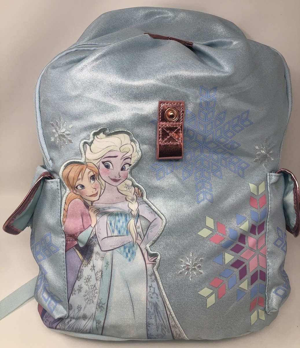 ANNA & ELSA FROZEN DISNEY PARKS Lined Backpack new With Tags Disney Parks Frozen 2 ELSA AND ANNA Floral Backpack - NEW | eBay main image 4