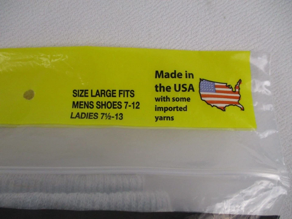 Realtree Wool Blend 4 Pair Crew Socks Men's Shoe Size 7-12 Made in USA - Image 2 of 4