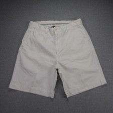 Polo Ralph Lauren Shorts Mens 34 White Chino Cotton Golf 9 Inseam