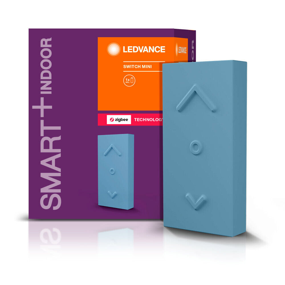 Ledvance Smart Switch ZigBee Lichtschalter Mini Blau Dimmer Fernbedienung IP44