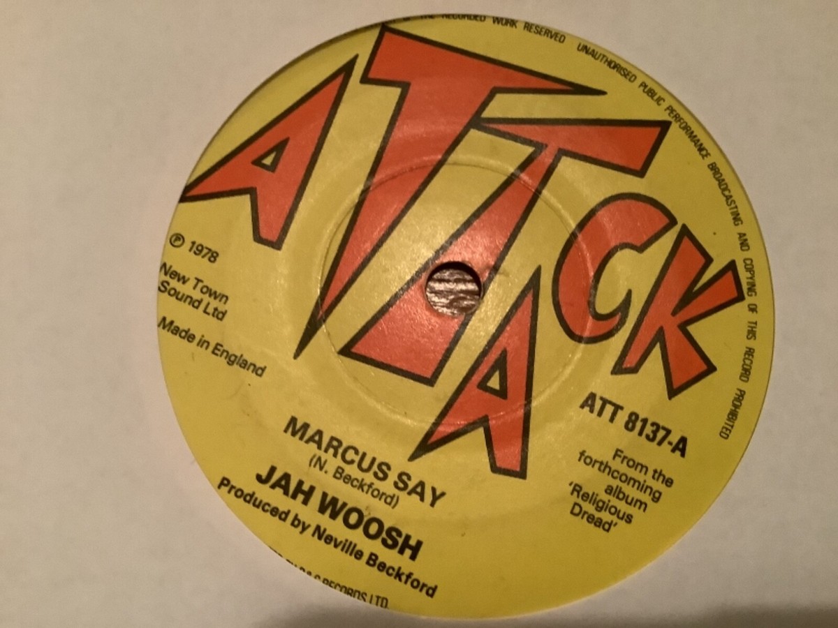 Jah Woosh , Marcus Say , Take Heed , 7” Attack | eBay UK