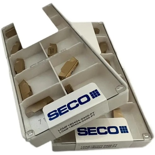 SECO / LCMF160404-0400-FT CP500 /Original genuine CNC alloy blade 10 PCS - Picture 2 of 2