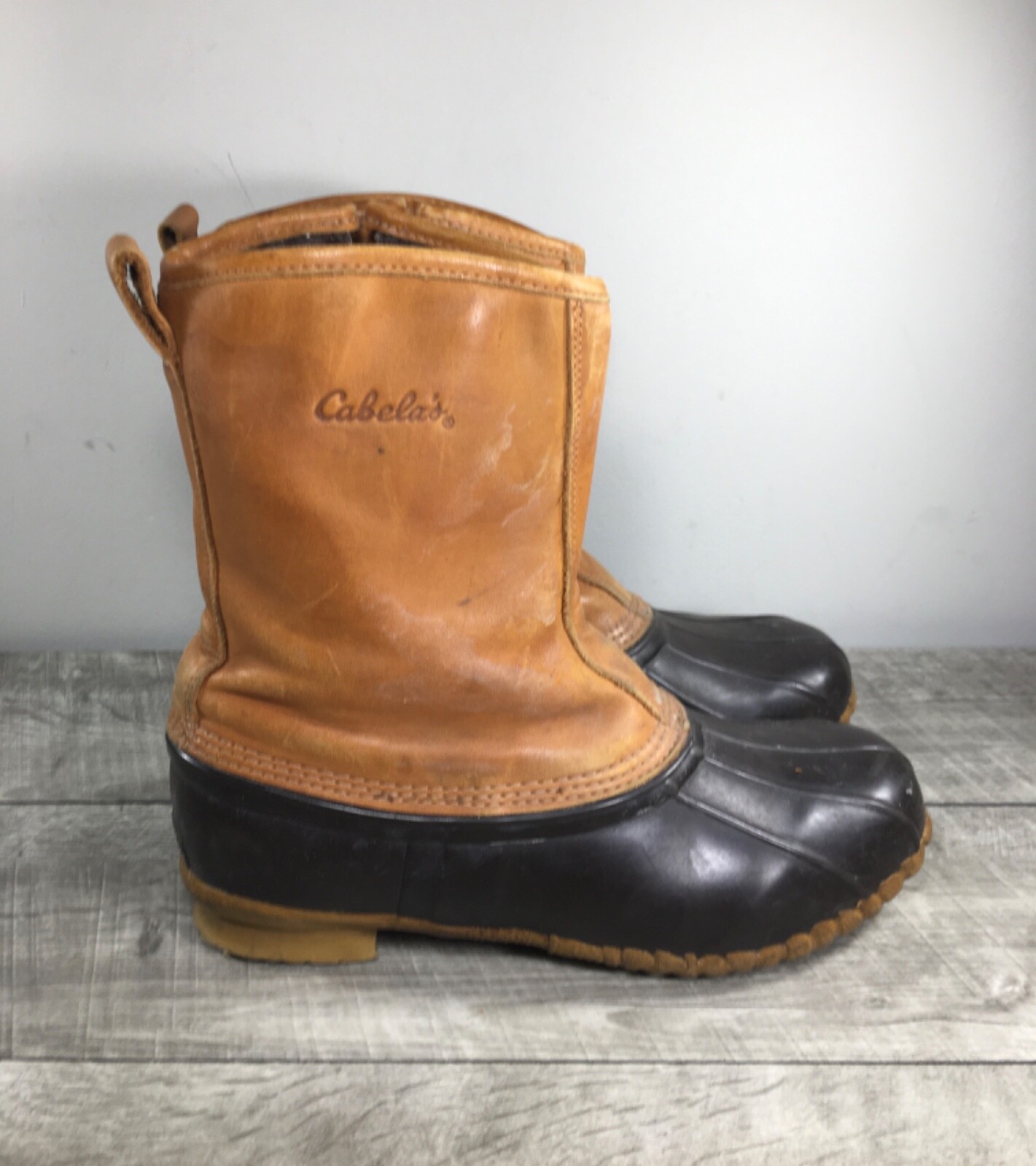 Cabela’s Leather Work Mens Duck Hunting Soft Toe Bird… Gem