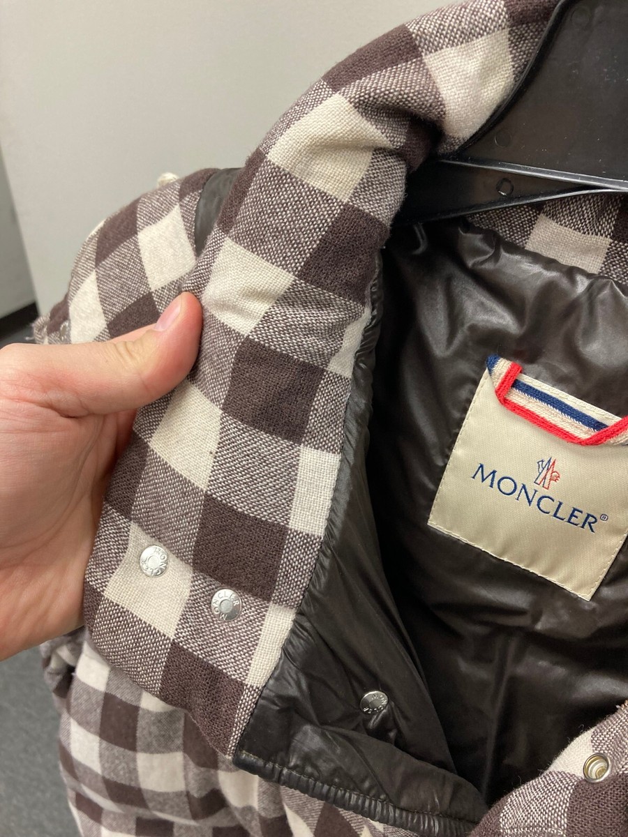 $1595 Moncler V Visvim Borosiri white/brown jacket sz 3 | eBay