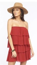 Show Me Your Mumu Quatro Ruffle Mini Dress