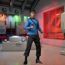 1/6 Star Trek Engineering Room Backdrop 15"x15" - Ideal for 1/6 Kirk Spock QMx