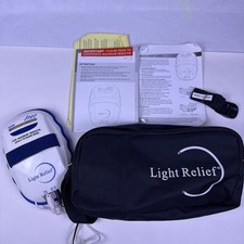 Light Relief LR150 Infrared Pain Therapy Device With Carry Case Red Light LED