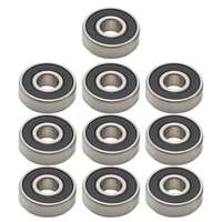 10Stk. S608-2RS Kugellager Rillenkugellager, 8Mm X 22Mm X 7Mm Doppelt Versiegelt