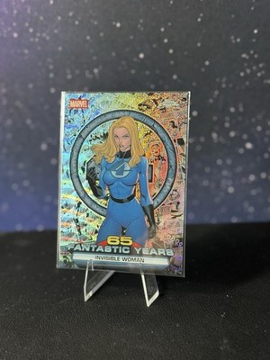 2026 TOPPS CHROME MARVEL 65 FANTASTIC YEARS FY2 INVISIBLE WOMAN