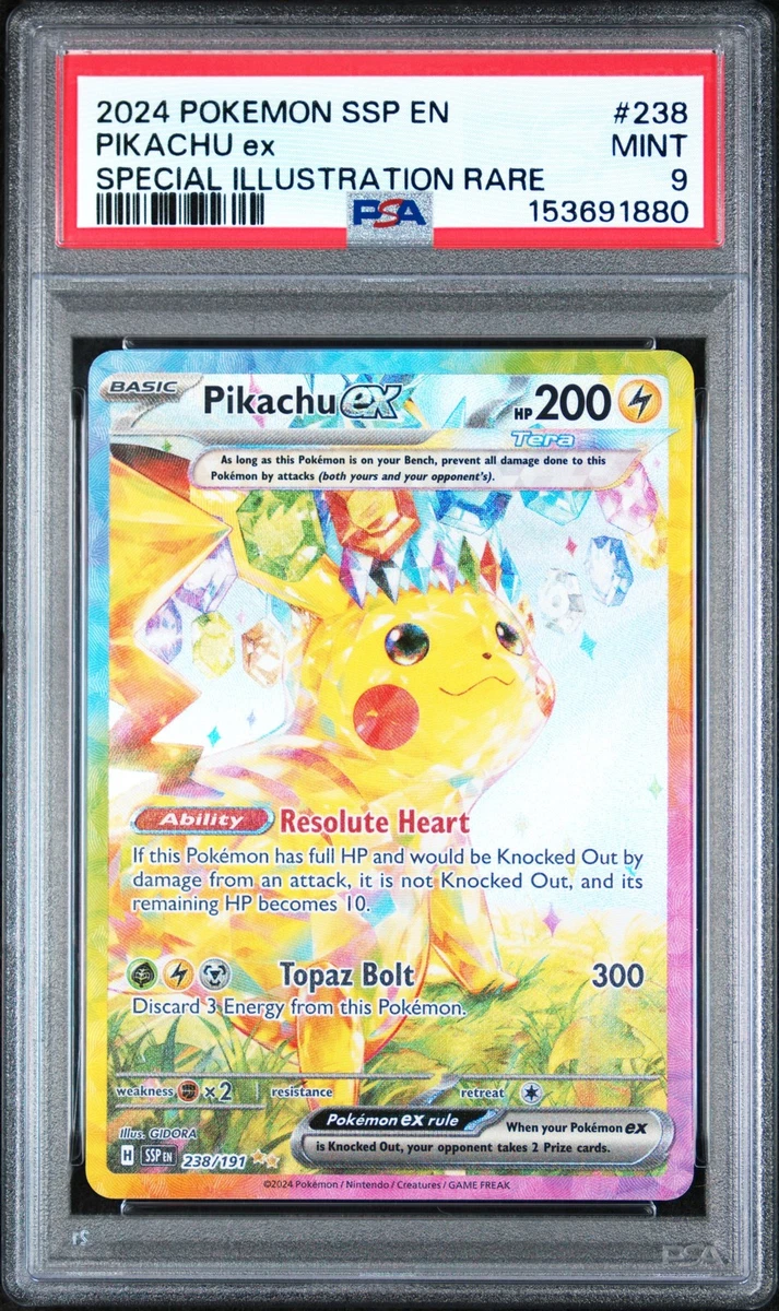 Pikachu Pokémon TCG Professional Sports Authenticator (PSA) Grade