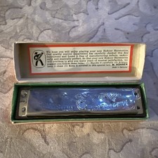 Vintage M Hohners Old Standby Harmonica and Original Box DO 816