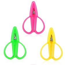 Mini Scissors, 3 Pcs Multicolor Tiny Travel Scissors Portable Small Craft Sci...