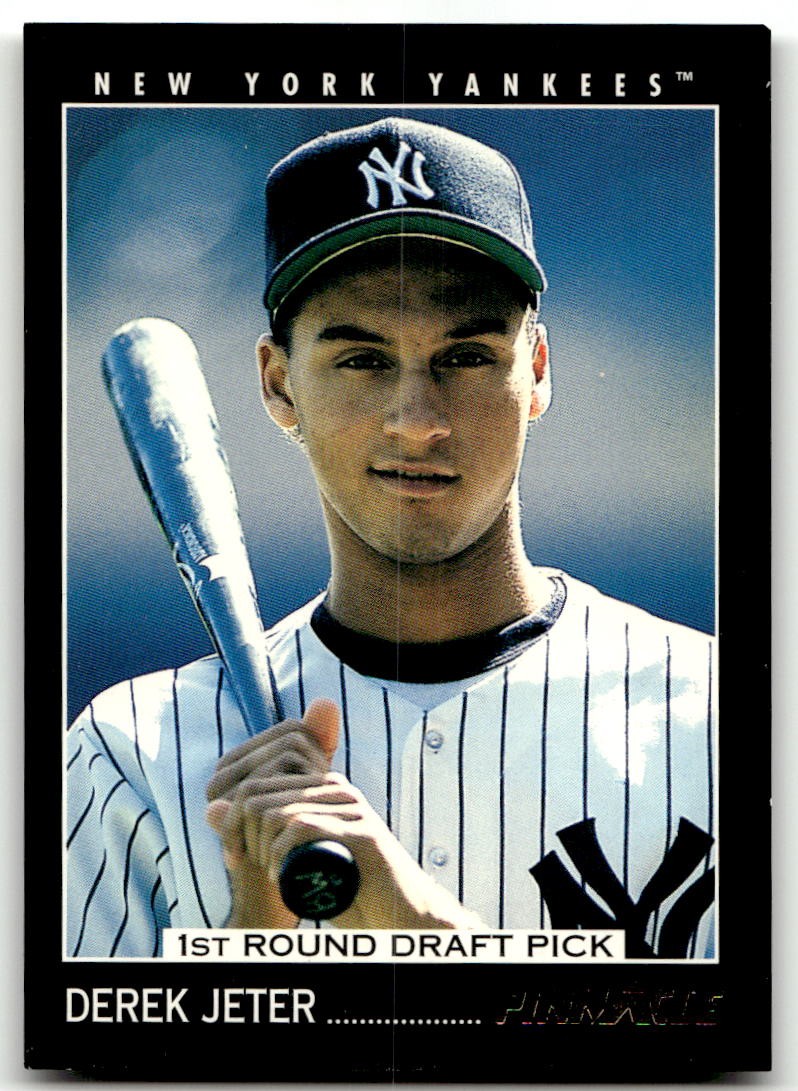 1993 Pinnacle #457 Derek Jeter New York Yankees RC HOF NO RESERVE!