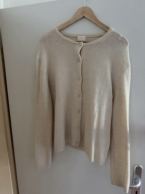 H&M Strickjacke Beige Größe M Damen