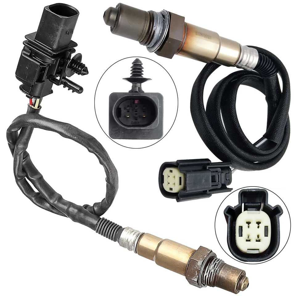 Sensor de oxígeno O2 aguas arriba y aguas abajo 2 piezas para Ford Focus 2012 2013 2014 2,0 L Foto 3 de 4