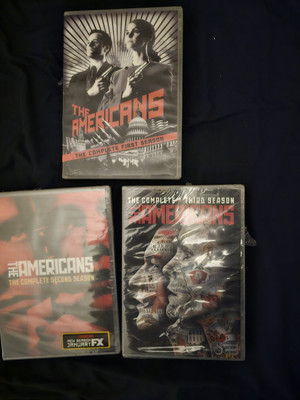 The Americans The Complete First, Second & Third Seasons 1-3  DVD 