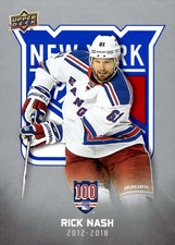 Rick Nash 2025-26 Upper Deck New York Rangers Centennial #81 NHL  ID:159133
